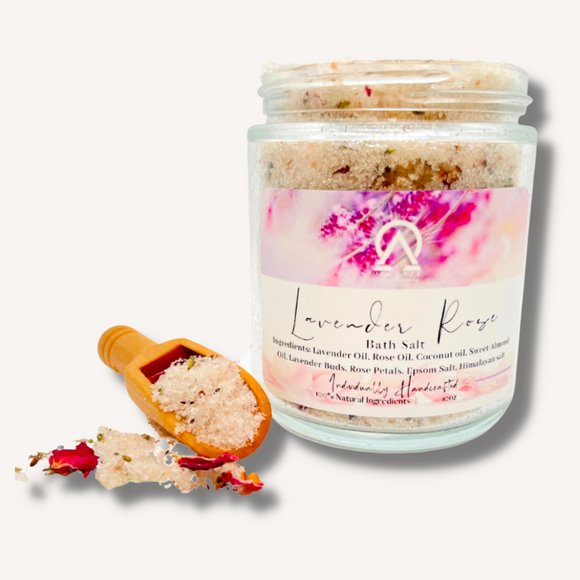 Lavender Rose Bath Salt